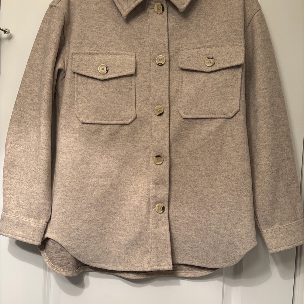 Suzy Shier Light Brown Knit Top